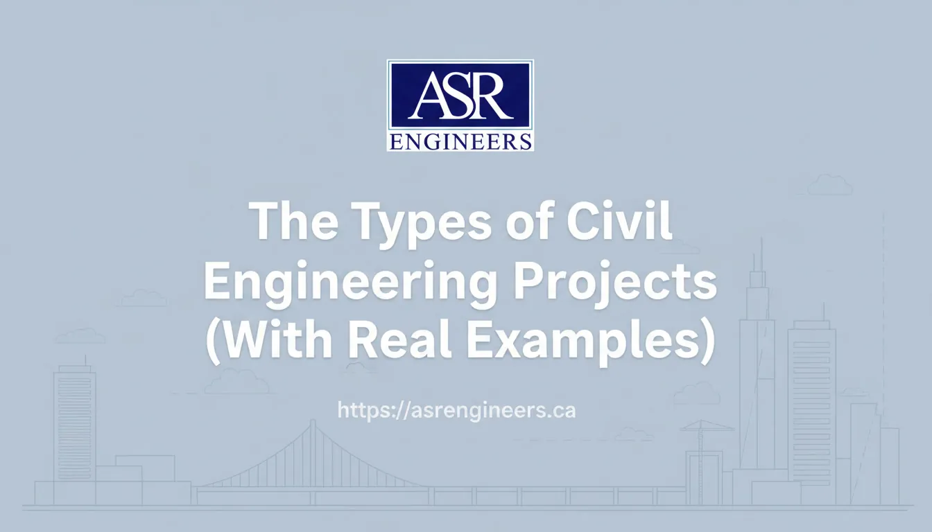 The Types of Civil Engineering Projects (With Real Examples)