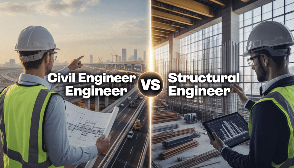 Civil Engineer vs Structural Engineer